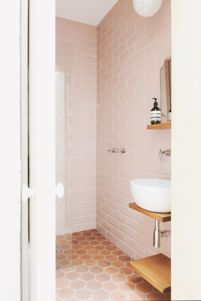 Rose Quartz bathroom